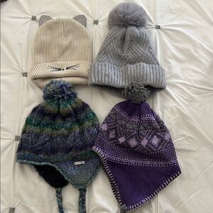 Cozy Knit Winter Hats Set